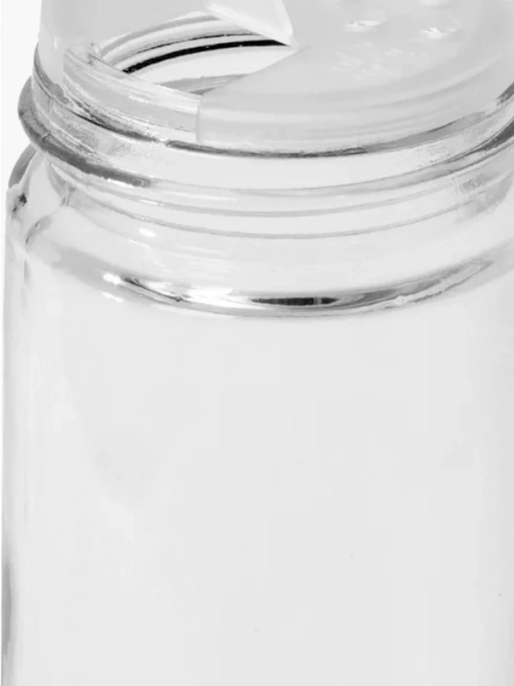 Figmint Glass Spice Jar Set w/ Labels & Collapsible Funnel